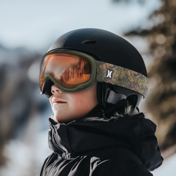 Hurley Soar Youth Winter Goggles - Abstract Cammo - Image 2