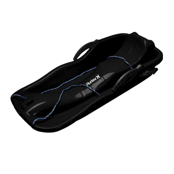 Hurley Kids Plastic Sled with Handbrake, Black(1700010A)