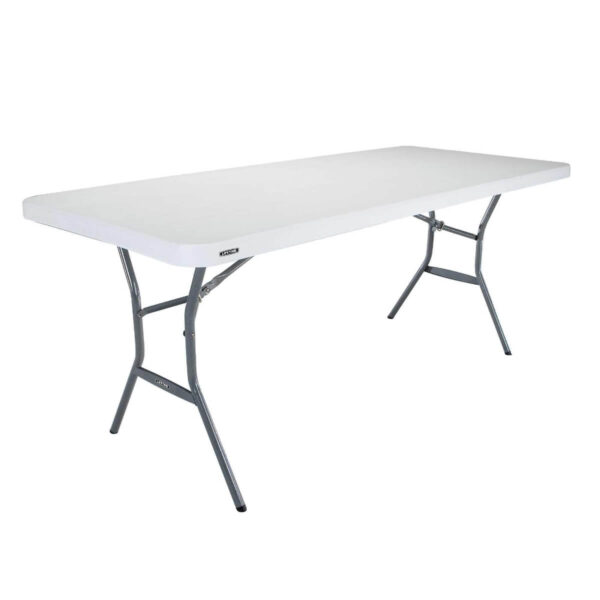 Lifetime 6' Folding Table - White