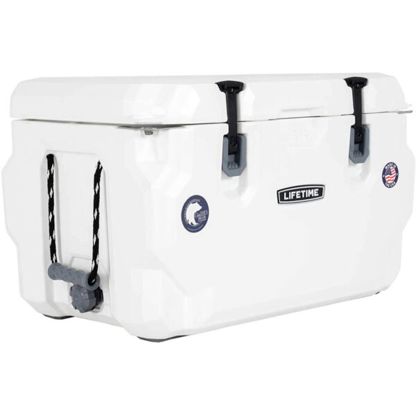 LIFETIME 65 Quart High Performance Cooler, Arctic White