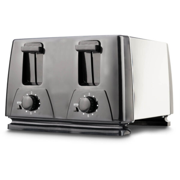 Brentwood 4-Slice Toaster, Black