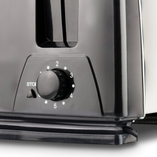 Brentwood 4-Slice Toaster, Black - Image 4